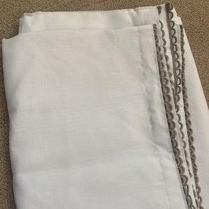 4 count Pillowfort 84” Loop Trim Blackout Curtains